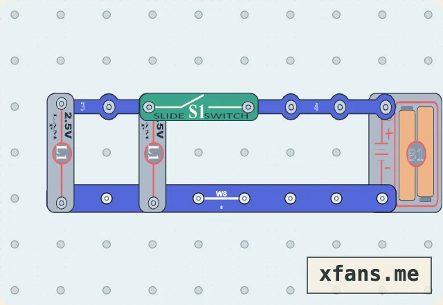 Two Lamps in Parallel final circuit diagram