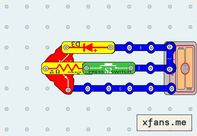 Protected Transistor Motor Driver final circuit diagram