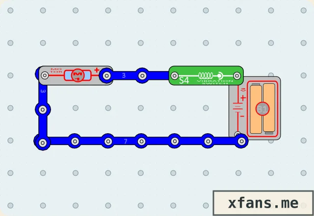 Tap-Triggered Motor final circuit diagram